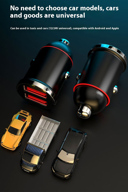 Cargador Vehicular Dual USB de Carga Rápida Invisible - Protocolo Completo - Image 13