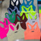 Top Verde Fluorescente