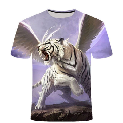 Playera Hombre Estampado 3D Frutas Digital - Importación Directa - Image 3