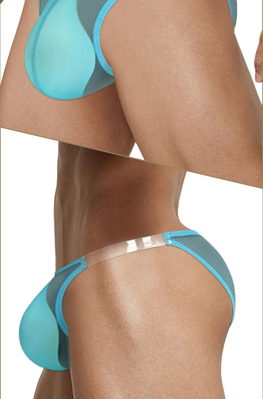 Bóxer Masculino Transparente con Bolsa Convexa - Image 15