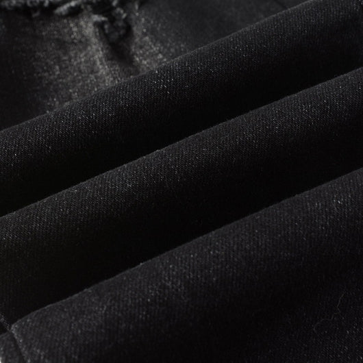 Jeans Rotos Trendy con Parches - Estilo Urbano Europeo y Americano - Image 14