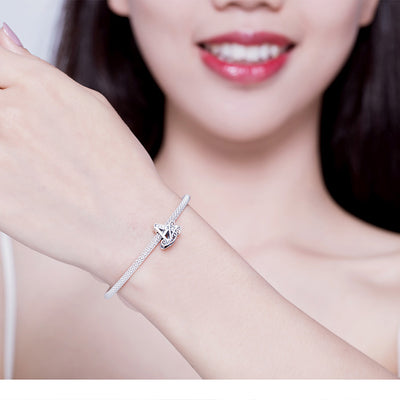 Pulsera de Plata Esterlina con Letras Personalizadas - Image 12