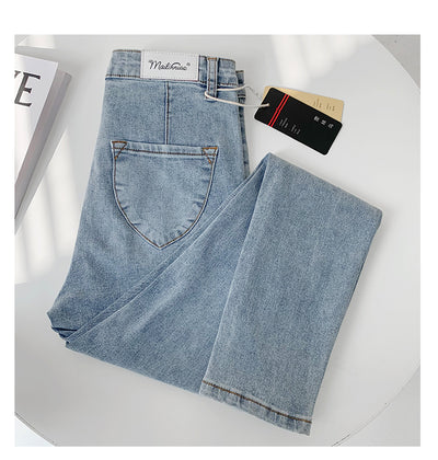Pantalones Vaqueros Elásticos Cintura Alta para Mujer