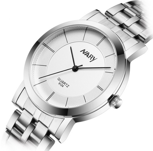 Reloj de Pareja Acero Inoxidable - Diseño Minimalista Unisex