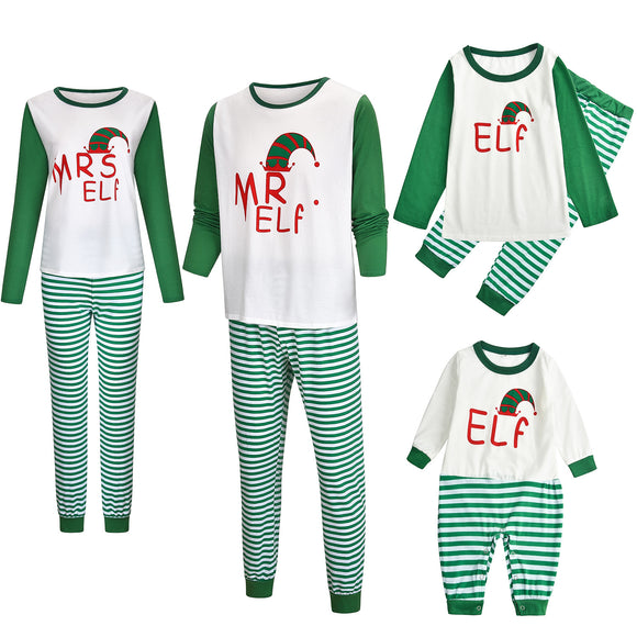 Pijama Navideño Familiar - Conjunto Coordinado Padres e Hijos