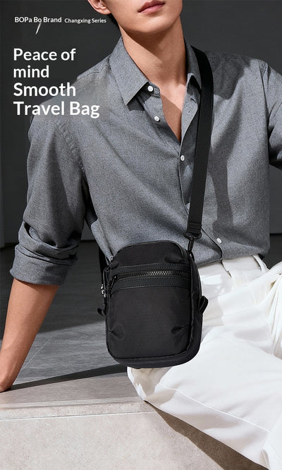 Bolsa de Hombro Impermeable de Gran Capacidad para Hombre - Image 11
