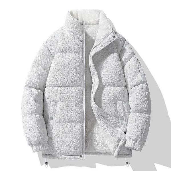 Abrigo Acolchado Yurong de Algodón Grueso - Estilo Casual Trendy - Image 6