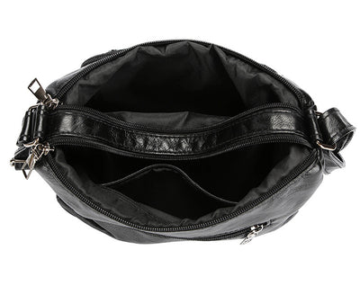 Bolsa Mensajera de Cuero Suave con Textura Avanzada - Image 14