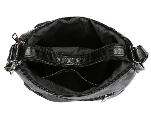 Bolsa Mensajera de Cuero Suave con Textura Avanzada - Image 14