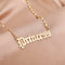 Dorado Letter Angel Necklace Dorado princess