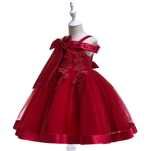 Falda de Pasarela Princesa con Moño para Niñas - Image 16