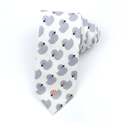 Corbata Angosta Estilo Coreano para Hombre en Algodón - Image 9