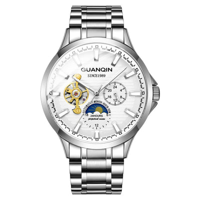 Reloj Mecánico Guanqin para Hombre - Elegancia Clásica - Image 2