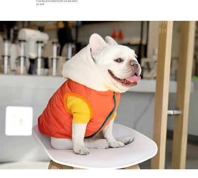 Abrigo Térmico Reversible para Perros y Gatos - Algodón Grueso con Forro Polar Invierno - Image 9