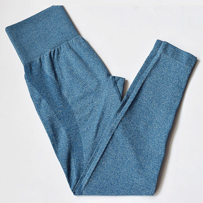 Pantalones de yoga cintura alta con soporte elástico para fitness - Image 5