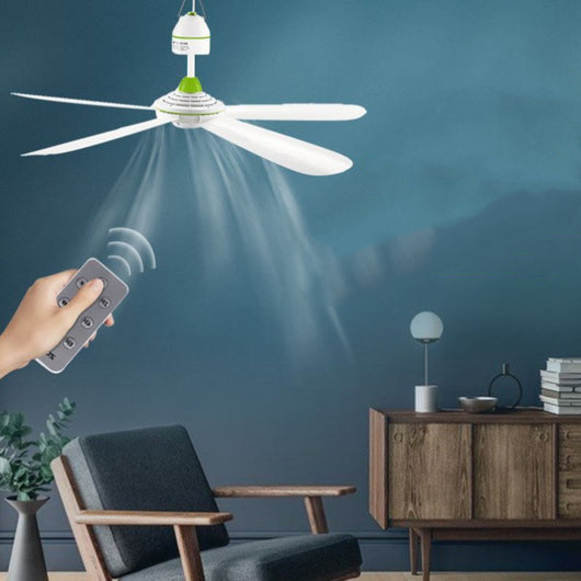 Ventilador de Techo Silencioso 5 Aspas para Dormitorio y Hogar - Image 11