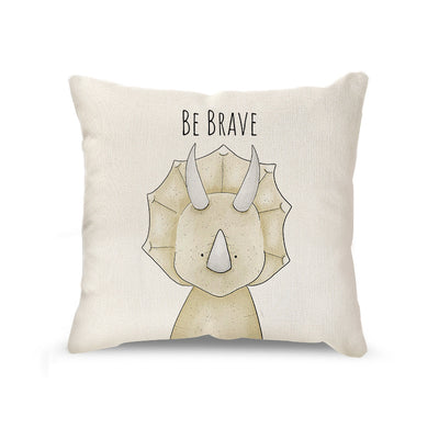 Funda de Almohada Decorativa Leoncito Adorable - Estilo Nórdico en Lino - Image 18