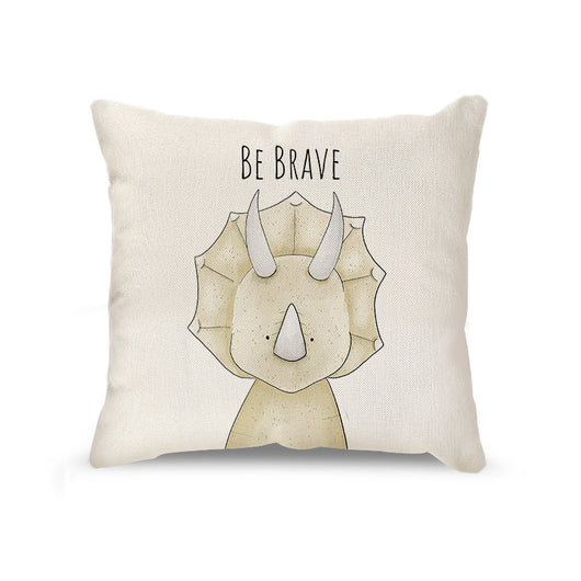 Funda de Almohada Decorativa Leoncito Adorable - Estilo Nórdico en Lino - Image 18