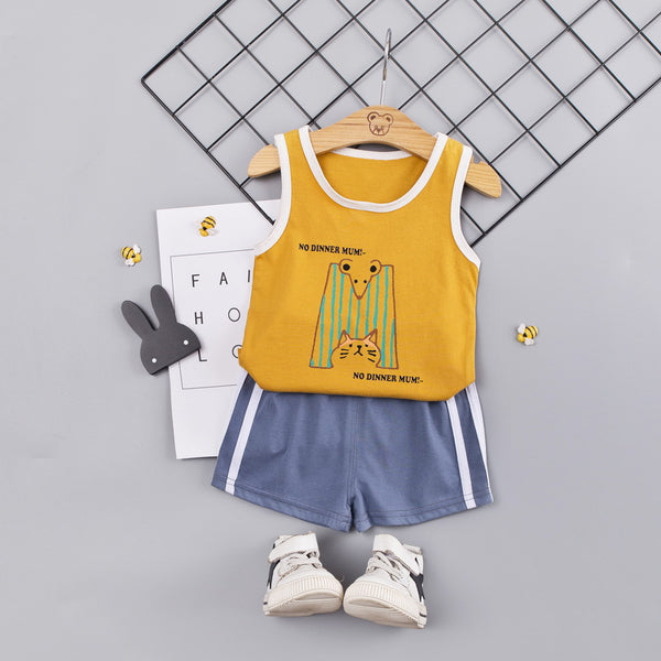Conjunto de Chaleco Veraniego para Niños