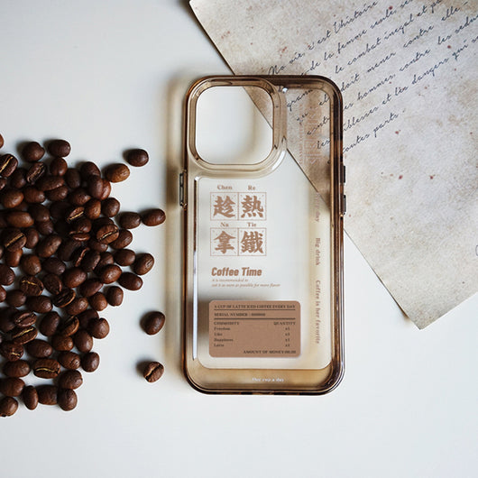 Funda para Teléfono con Botón Metálico Estilo Café - Image 10