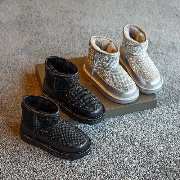 Botas Infantiles de Terciopelo Premium - Calidez y Estilo