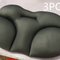 Almohada Gris De 3 Piezas