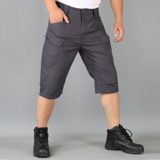 Pantalones Cortos Tácticos Camuflaje con Estiramiento para Hombre - Image 6