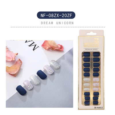 Uñas Postizas con Brillo Waterproof - Kit DIY en Caja - Image 46