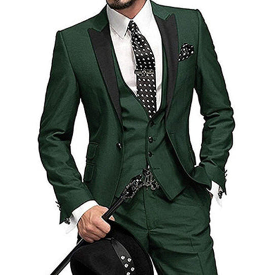 Traje de Tres Piezas para Novio y Padrino - Elegancia Completa para Bodas - Image 17