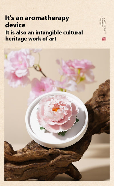 Difusor de Aroma Peonía en Porcelana - Decoración Floral para Dormitorio - Image 12