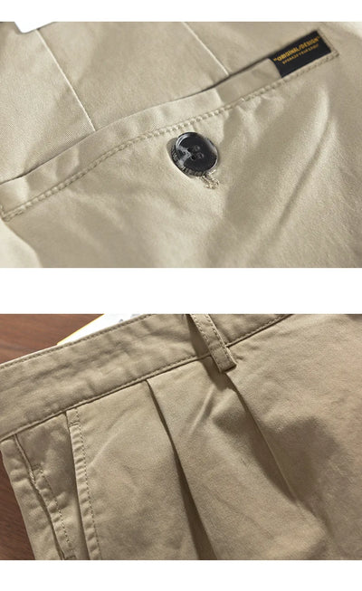 Pantalones Casuales de Algodón para Hombre - Corte 3/4 Clásico - Image 21