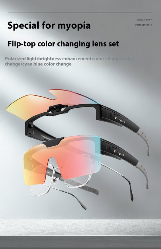 Gafas de Ciclismo con Lentes Fotocromáticas de Color Cambiante - Image 28