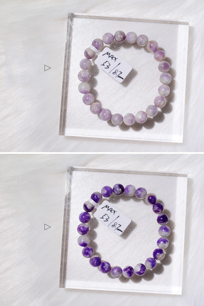 Pulsera de Sodalita Natural que Cambia a Púrpura con la Luz Solar - Image 22