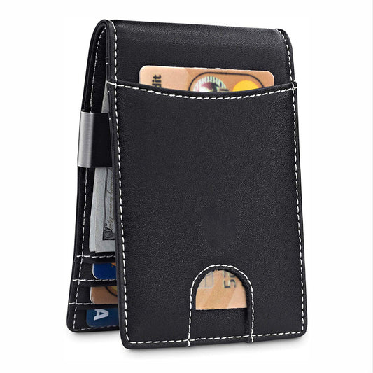 Cartera RFID para Hombre en Cuero Genuino - Protección Contra Robo de Datos - Image 2