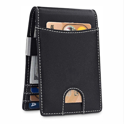 Cartera RFID para Hombre en Cuero Genuino - Protección Contra Robo de Datos - Image 2