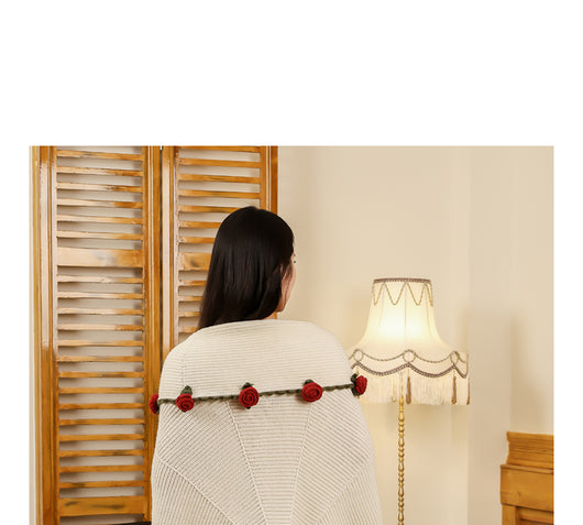 Manta Floral Tejida - Transformable en Ramo de Rosas - Image 22