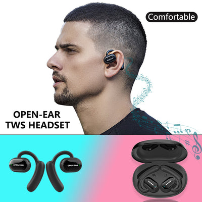 Auriculares de Conducción Ósea Deportivos con Estéreo Binaural y Seguridad