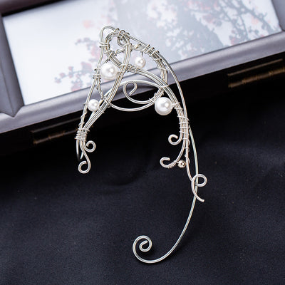 Aretes Elfo de Gancho Metálico para Mujer - Diseño Minimalista y Elegante - Image 7