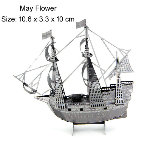 Modelo 3D Destructor Naval Metálico - Puzzle DIY de Ensamblaje - Image 25
