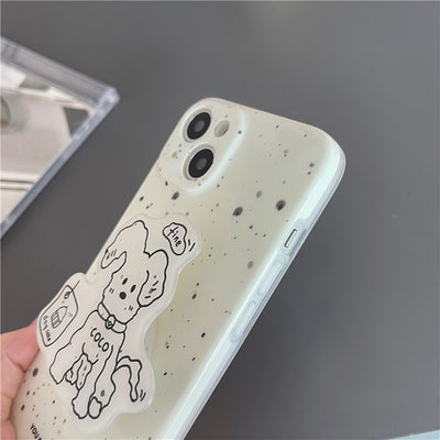Funda para Celular Perrito con Diseño Moteado - Image 6