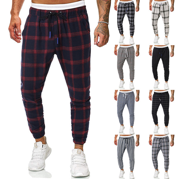 Pantalones Casuales a Cuadros - Comodidad y Estilo
