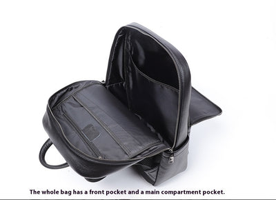Mochila de Cuero para Viajes - Diseño Moderno para Hombre - Image 13