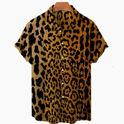 Camisa Casual Hombre con Impresión 3D Digital - Image 6