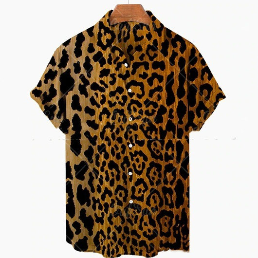 Camisa Casual Hombre con Impresión 3D Digital - Image 6
