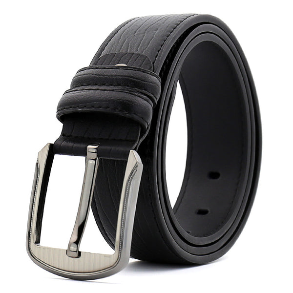 Cinturón de Cuero para Hombre con Hebilla de Pasador - Image 5