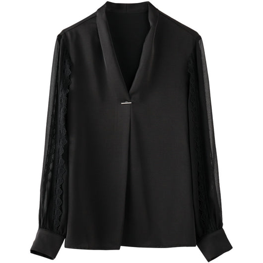 Blusa de Gasa con Bordados Patchwork - Image 6