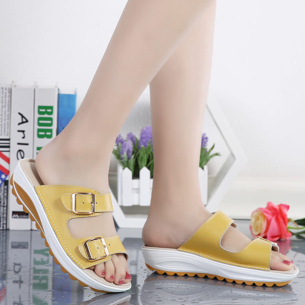 Sandalias de Cuero para Playa