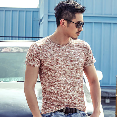 Camiseta Slim Fit de Manga Corta para Hombre - Image 11