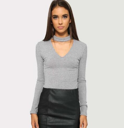 Jumpsuit Halter Ajustado de Punto para Mujer - Otoño Invierno Negro - Image 3