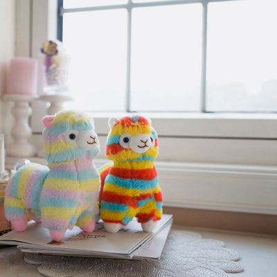 Peluche Alpaca Arcoíris - Juguete Suave y Colorido - Image 11